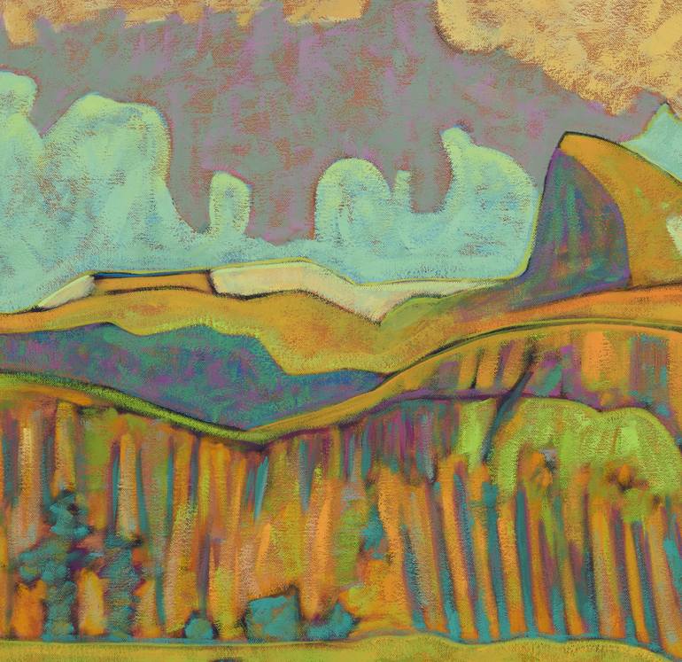 Original Figurative Landscape Painting by Katharine L McKenna