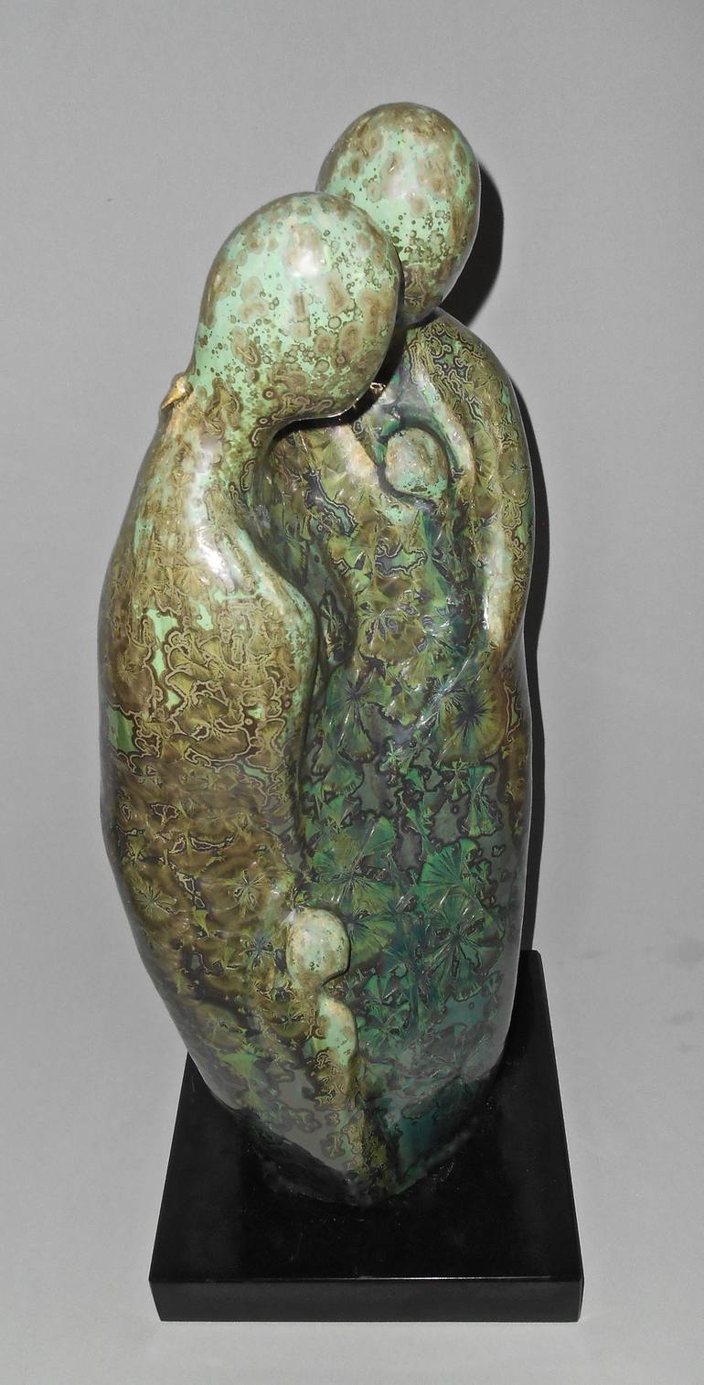 Original Figurative Family Sculpture by Steven Klinsky Fine Art