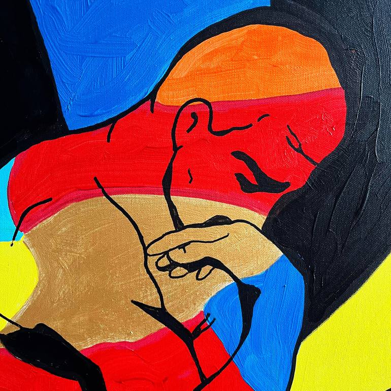 Original Figurative People Painting by Le Closier