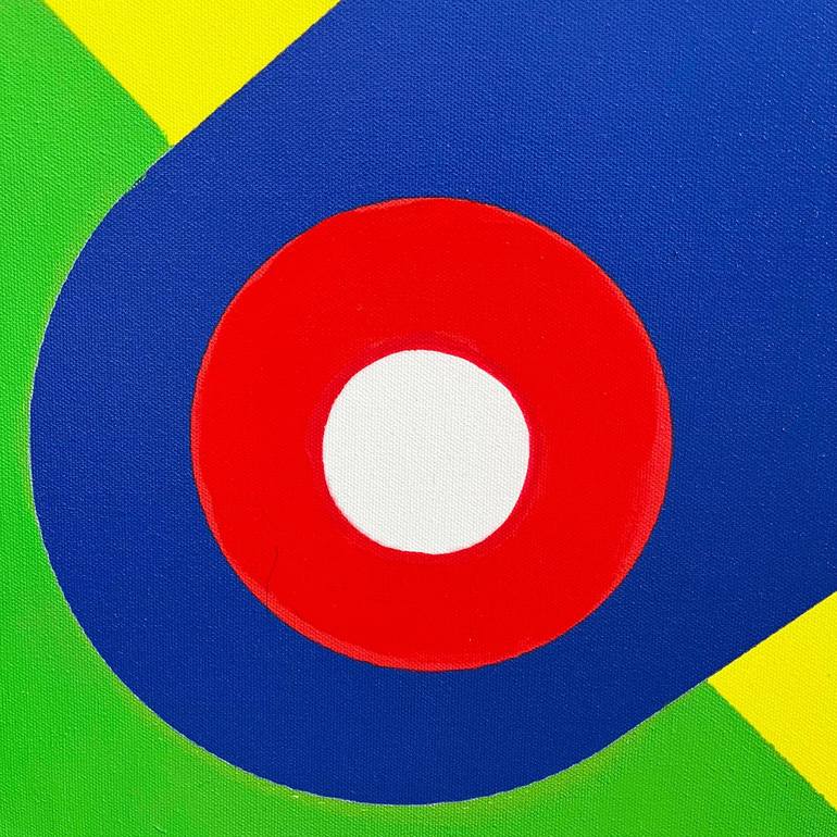 Original Geometric Painting by Le Closier