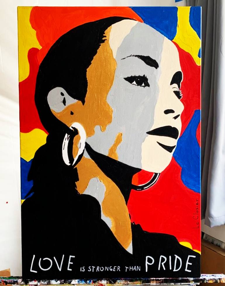 Original Pop Art Pop Culture/Celebrity Painting by Le Closier