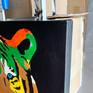 TIGER
I'M GONNA EAT YOU!!!
Acrylic and spray paint on canvas.
30in x 30in (76cm x 76cm).
Ready to hang.