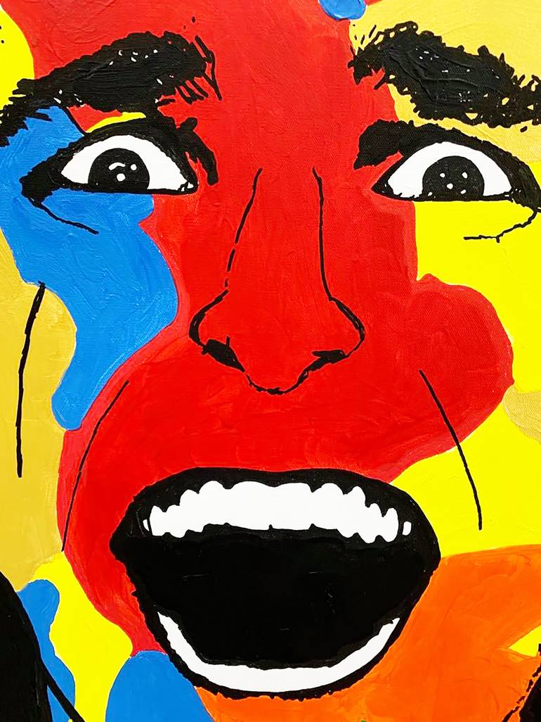 Original Pop Art Pop Culture/Celebrity Painting by Le Closier