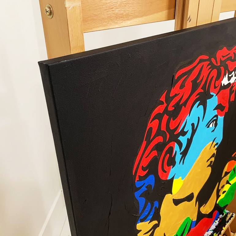 Original Pop Art Pop Culture/Celebrity Painting by Le Closier