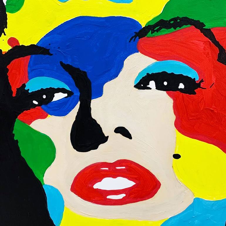 Original Pop Culture/Celebrity Painting by Le Closier