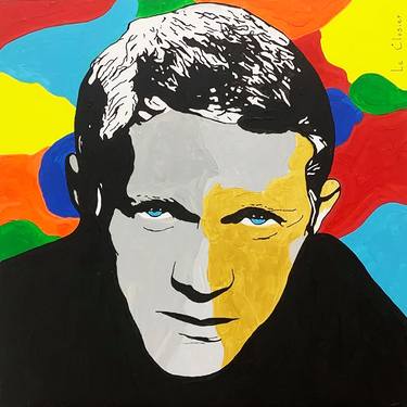 Original Pop Art Pop Culture/Celebrity Paintings by Le Closier