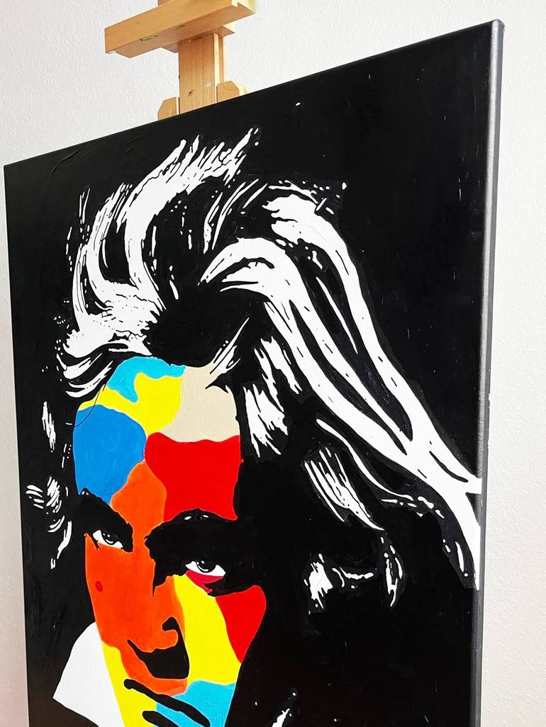 Original Pop Art Pop Culture/Celebrity Painting by Le Closier