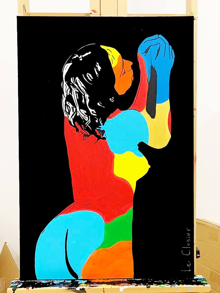 Original Nude Painting by Le Closier
