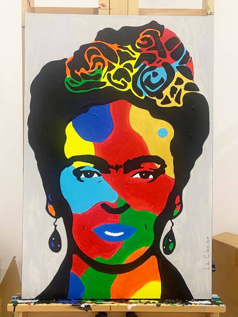 Original Pop Art Pop Culture/Celebrity Painting by Le Closier