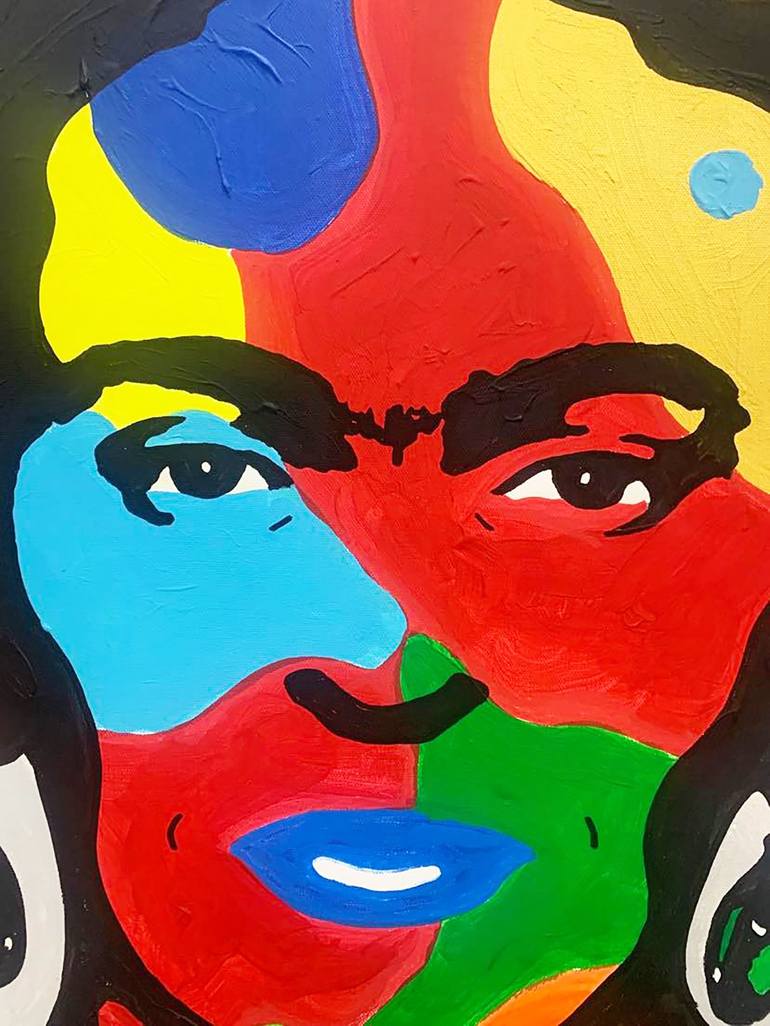 Original Pop Art Pop Culture/Celebrity Painting by Le Closier