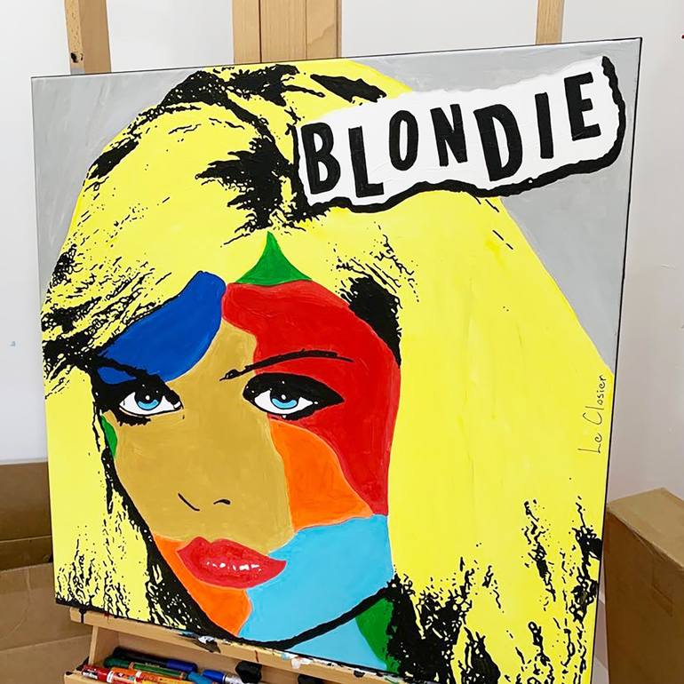 Original Pop Art Pop Culture/Celebrity Painting by Le Closier