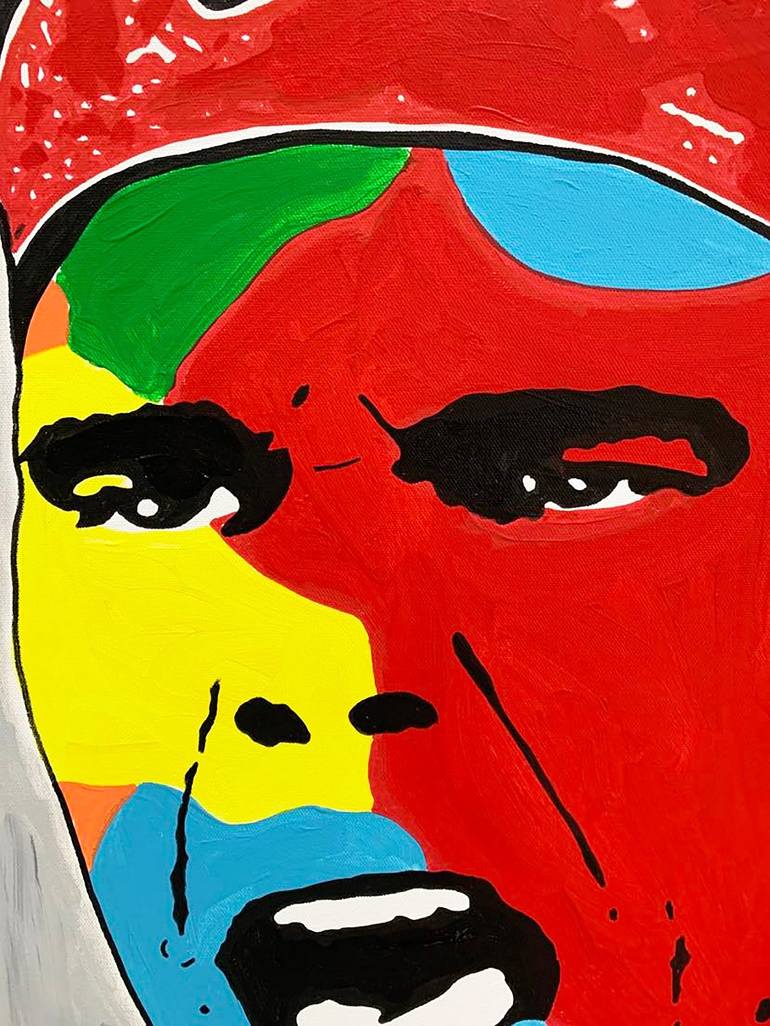 Original Pop Art Sports Painting by Le Closier