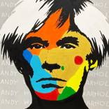 Collection Colorful Pop Art Inspired by Andy Warhol