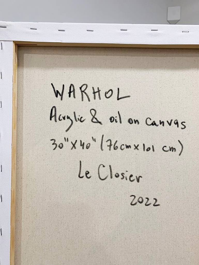 Original Modernism Pop Culture/Celebrity Painting by Le Closier