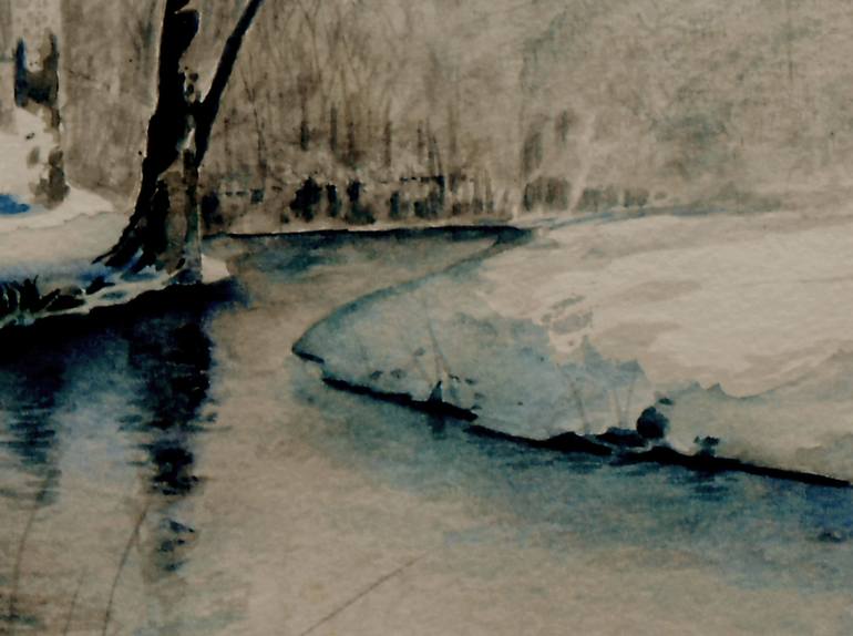 Original Realism Landscape Painting by Lindsay Hibbard