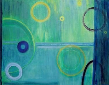 Original Abstract Places Paintings by Roberta Tetzner