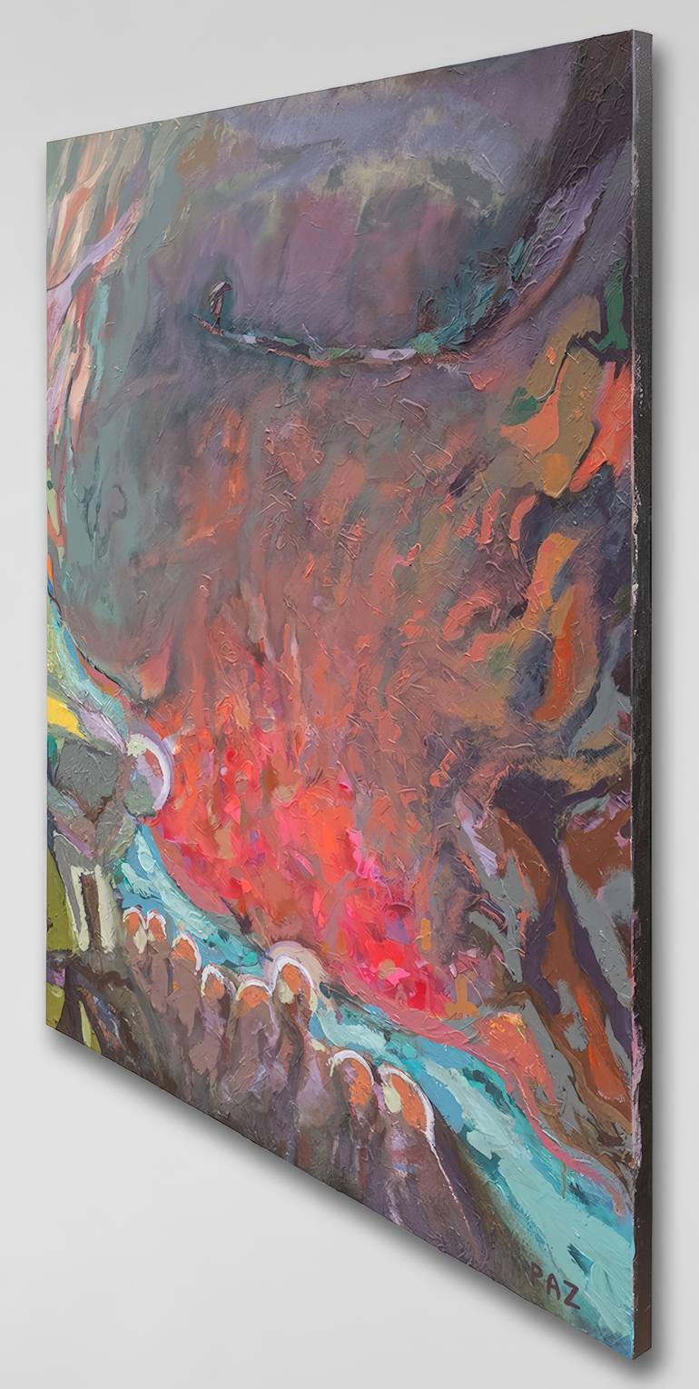 Original Abstract Politics Painting by Pascal Champagne