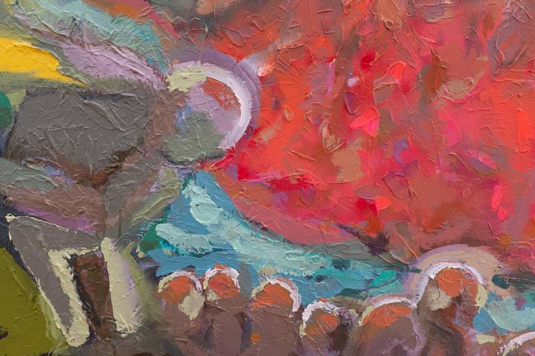 Original Abstract Politics Painting by Pascal Champagne