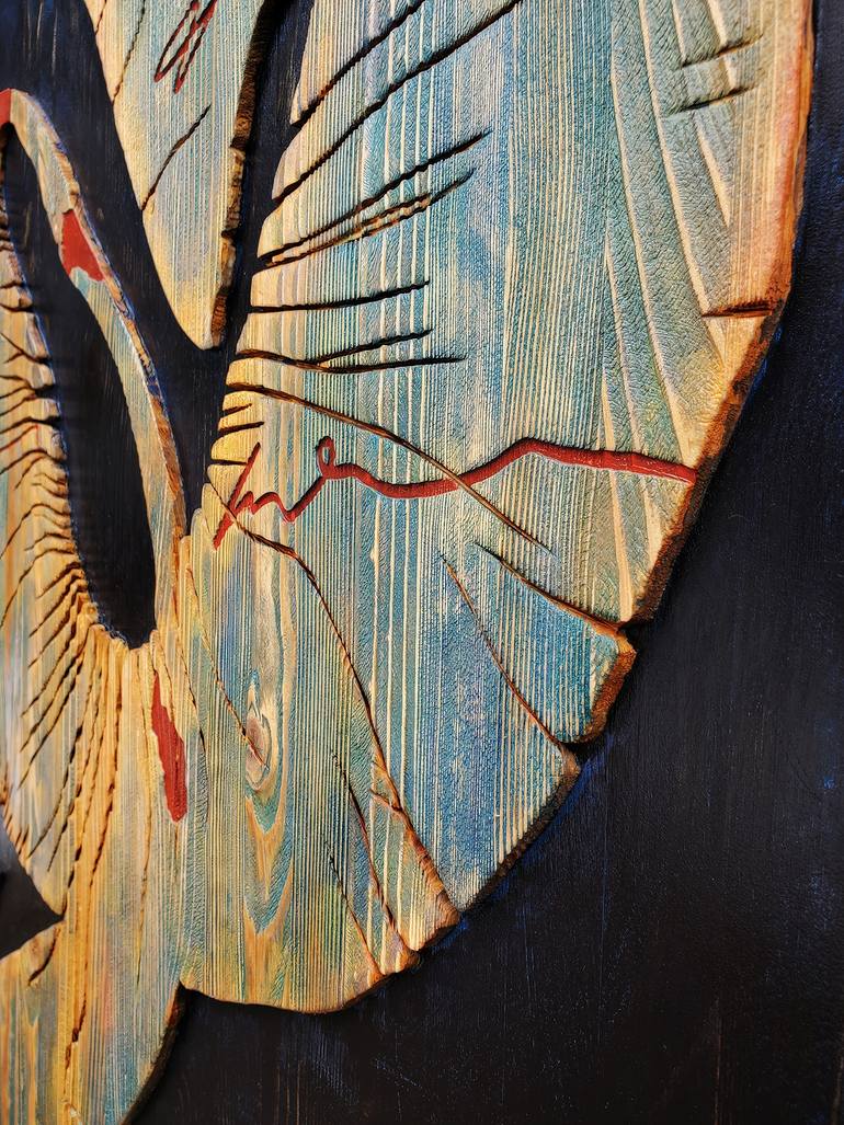 Original Abstract Expressionism Abstract Sculpture by Pascal Champagne