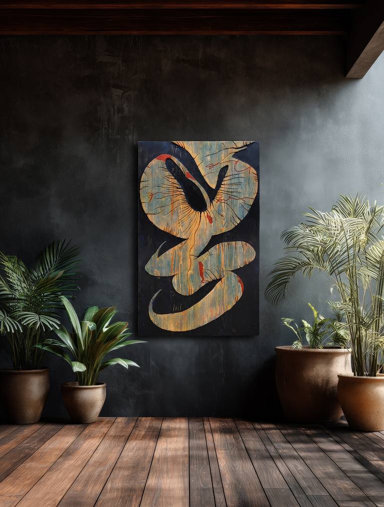 Original Abstract Expressionism Abstract Sculpture by Pascal Champagne