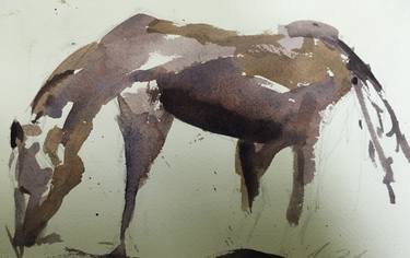Print of Abstract Expressionism Horse Paintings by Robert Templin
