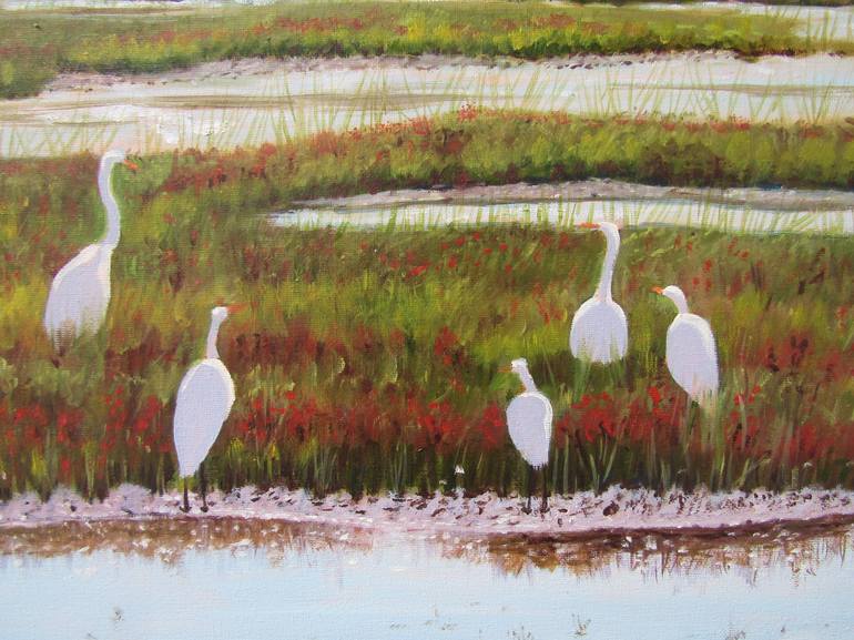 Original Realism Landscape Painting by Janette Marvin