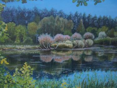 Original Fine Art Landscape Paintings by Janette Marvin