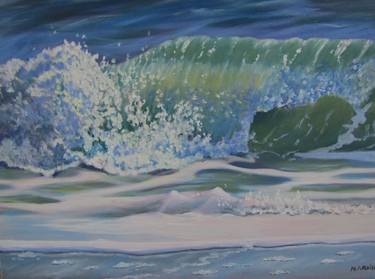 Original Beach Paintings by Janette Marvin