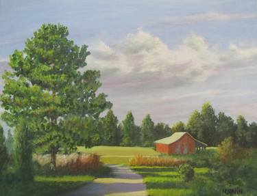 Original Realism Landscape Paintings by Janette Marvin