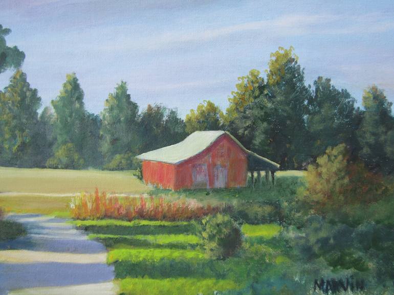 Original Realism Landscape Painting by Janette Marvin