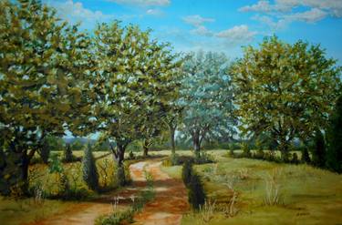 Original Realism Landscape Paintings by Janette Marvin