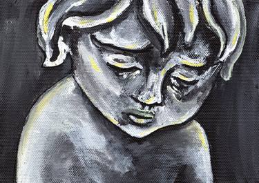 Print of Expressionism Children Paintings by Krysta Logan