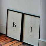PRINTED CHARACTERS {I} + {1} by Francisca Prieto