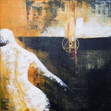 Original Figurative Abstract Paintings by Rochana Dubey Mitra