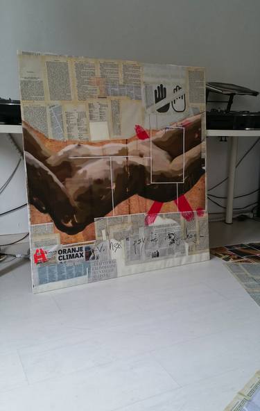 Original Nude Collage by Luis Pareras