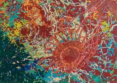 Original Impressionism Abstract Painting by Erika Seywald