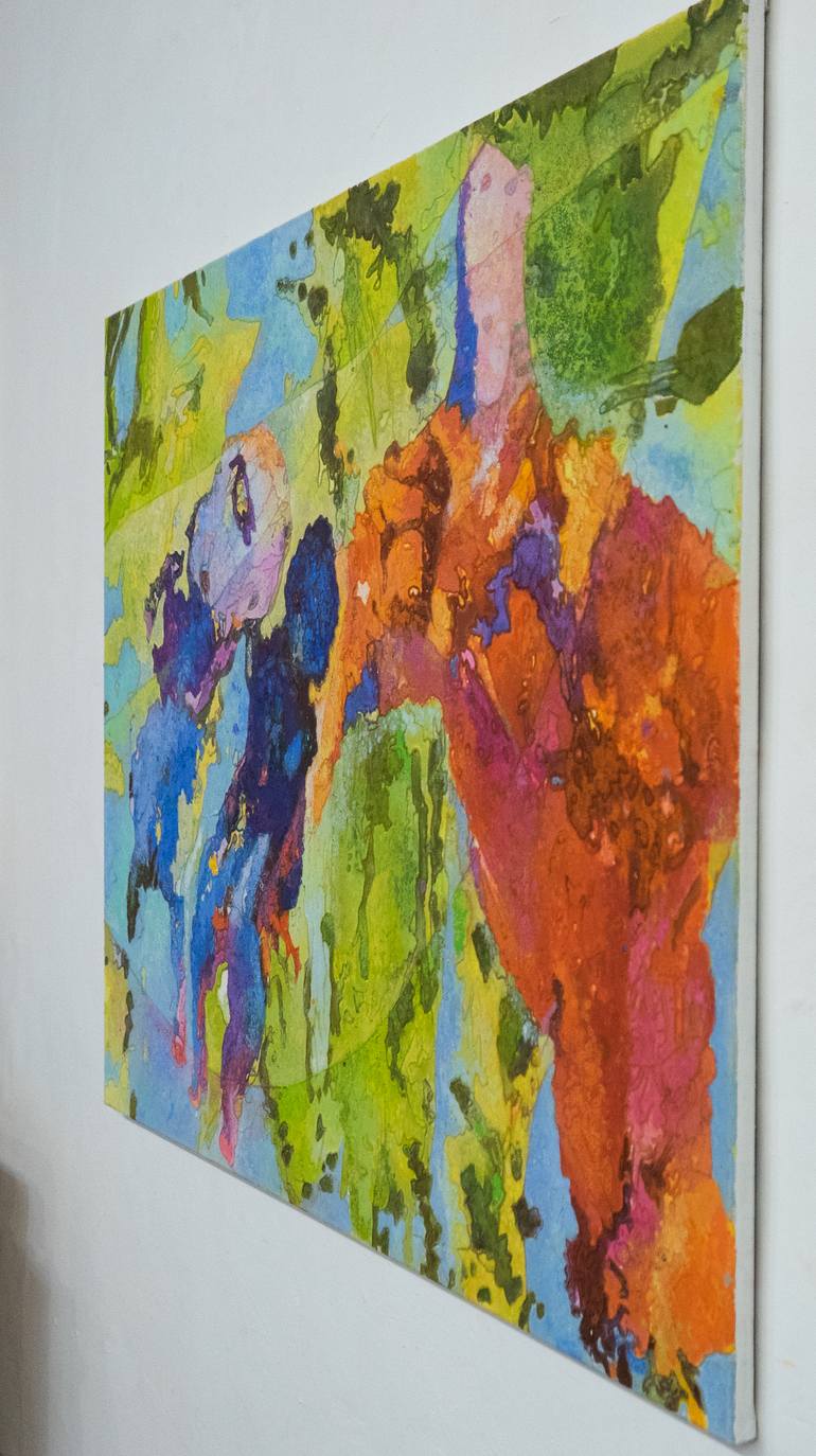 Original Abstract Painting by Erika Seywald