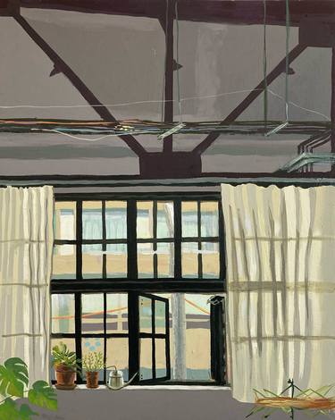 Original Fine Art Architecture Paintings by Liz Squillace