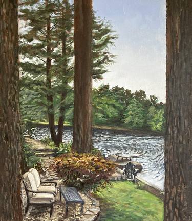 Original Realism Landscape Painting by Liz Squillace