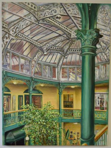 Original Realism Architecture Paintings by Liz Squillace