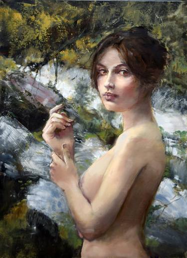 Original Fine Art Nude Paintings by Bohuslav Barlow