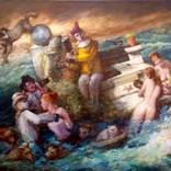 The Raft Of Europa by Bohuslav Barlow