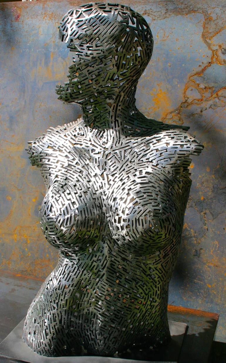 Original Abstract Body Sculpture by Scott Wilkes