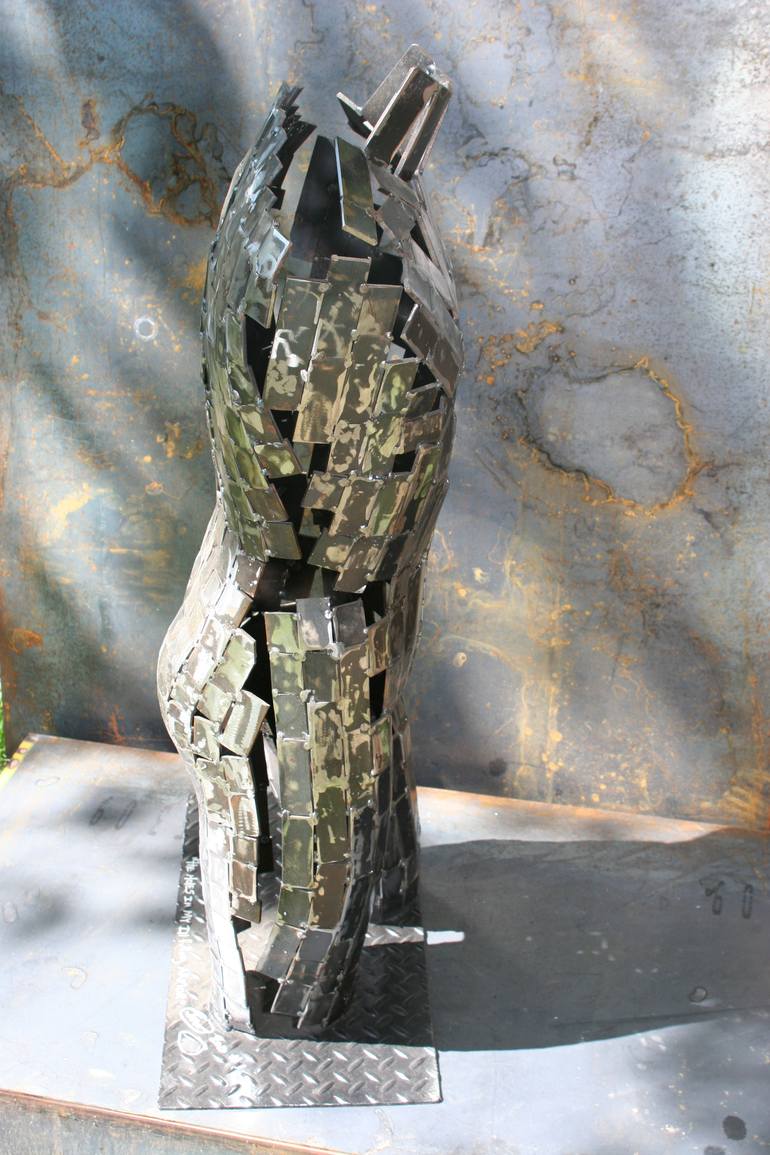 Original Abstract Body Sculpture by Scott Wilkes