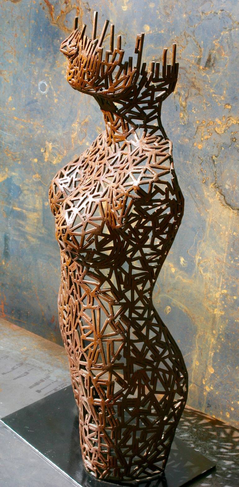 Original Abstract Body Sculpture by Scott Wilkes