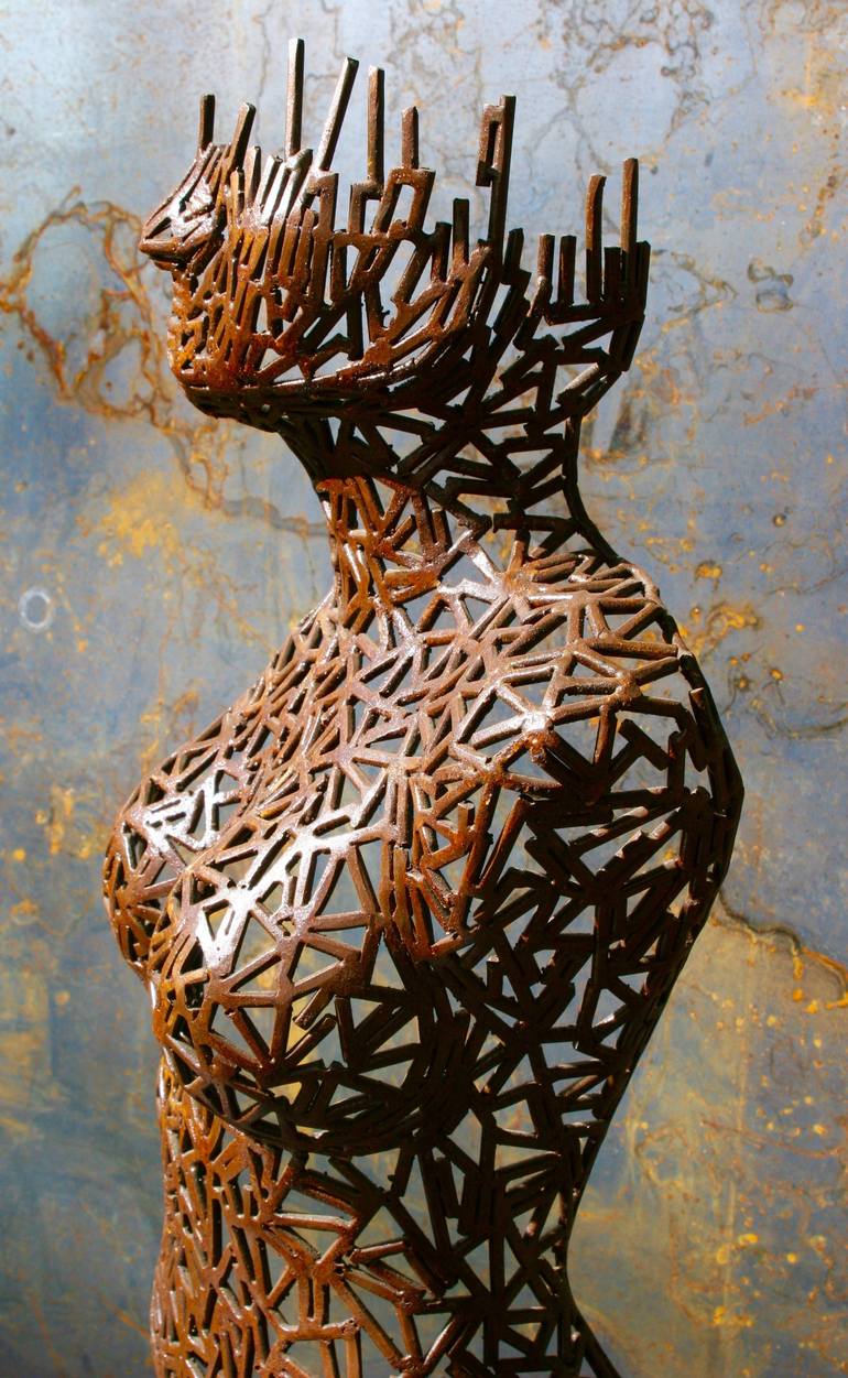 Original Abstract Body Sculpture by Scott Wilkes