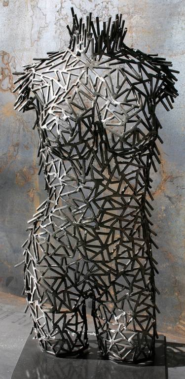 Original Abstract Body Sculpture by Scott Wilkes