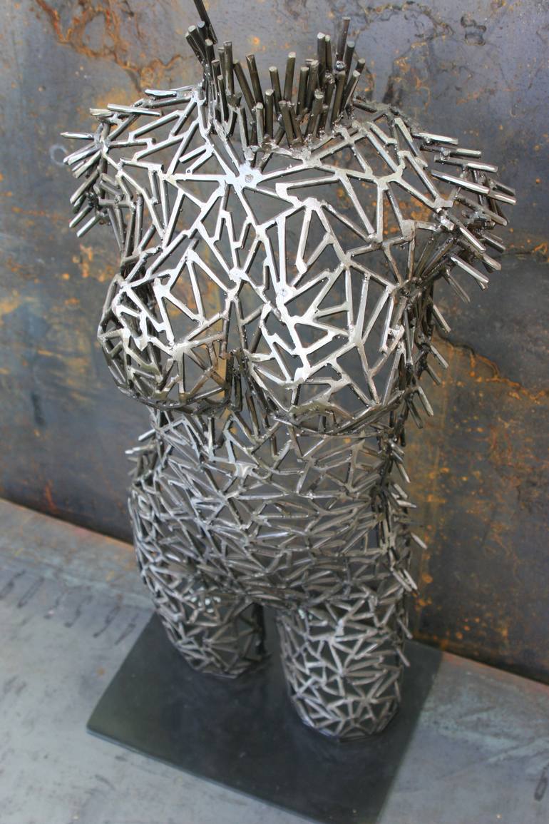 Original Abstract Body Sculpture by Scott Wilkes