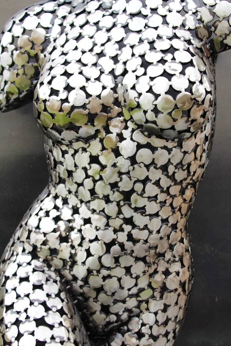 Original Conceptual Body Sculpture by Scott Wilkes