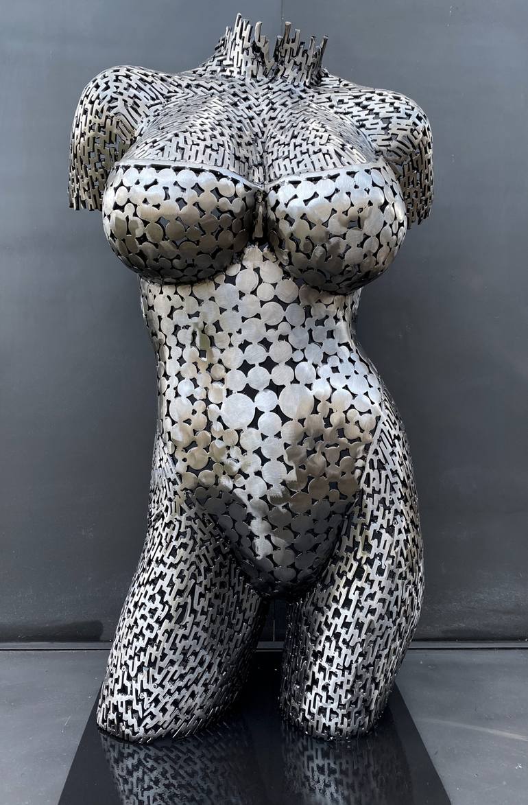 Original Figurative Body Sculpture by Scott Wilkes